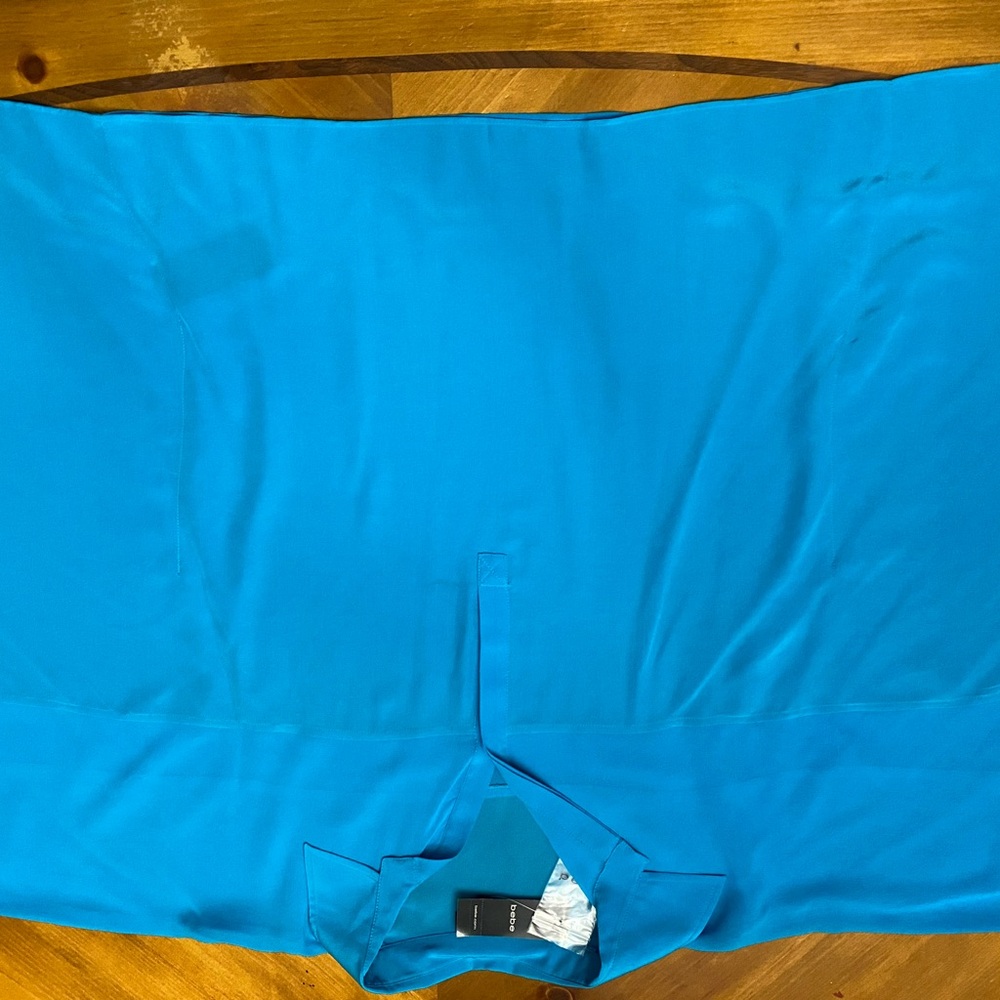 NWT Bebe Vibrant Blue Button-Up Shirt